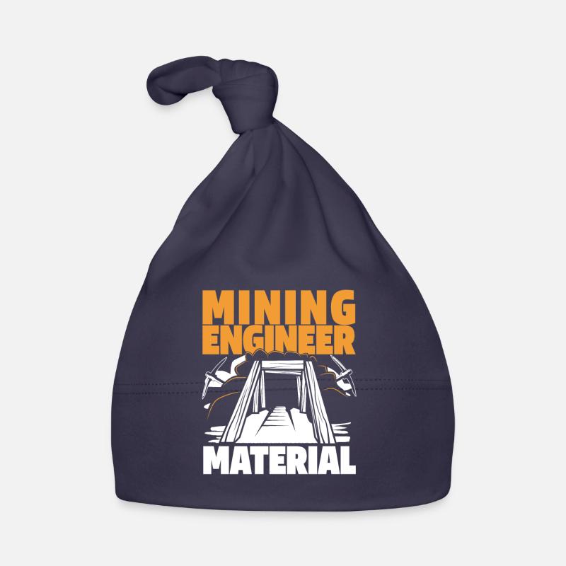 Engineer Mining Engineer Organic Baby Cap