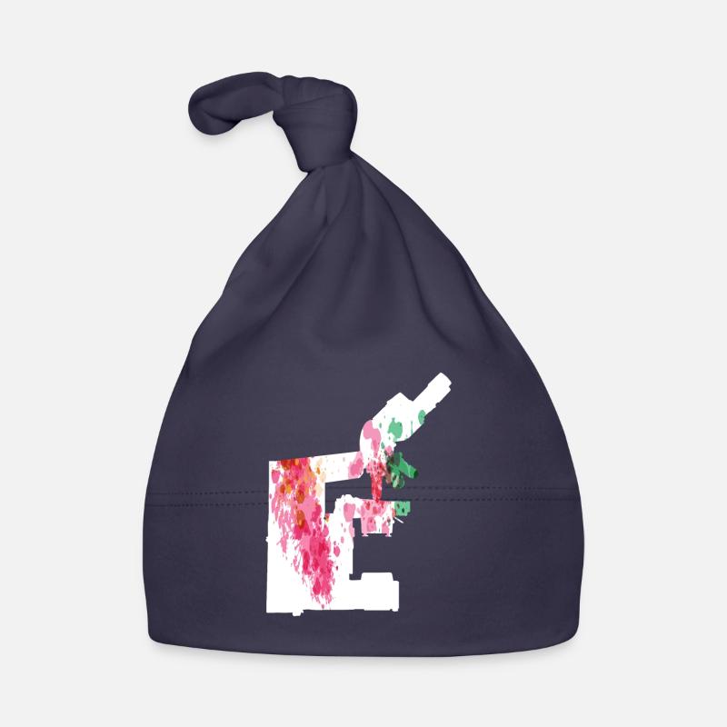 Biology Biologist Microscope Organic Baby Cap
