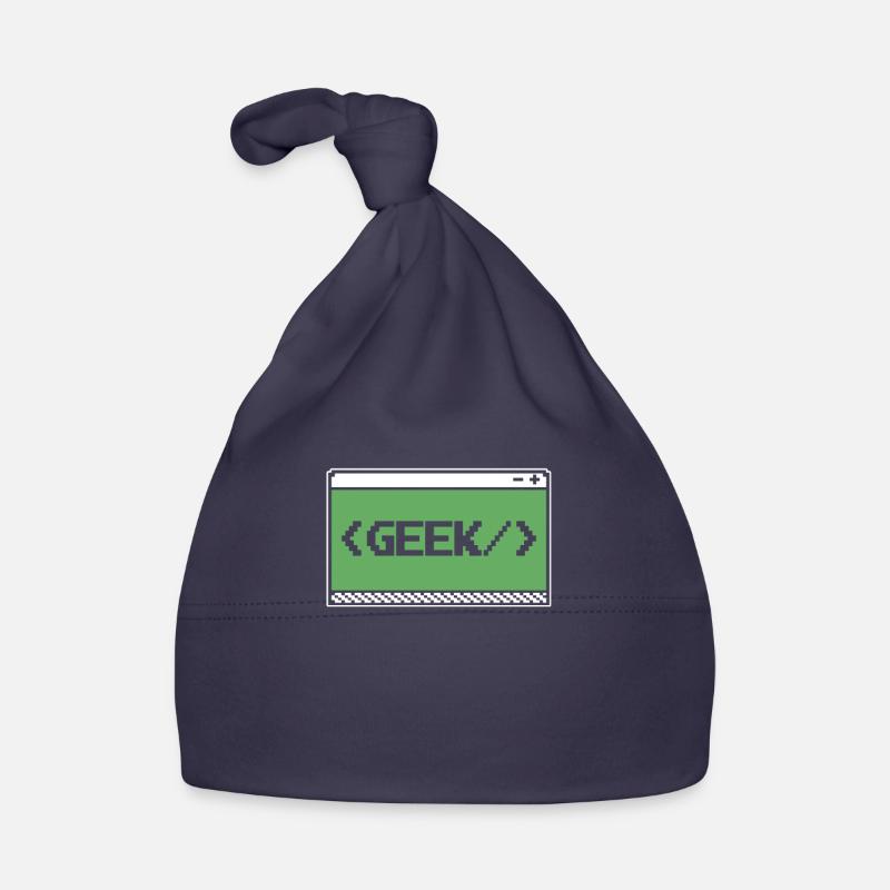 Developer Coder Programmer Geek Organic Baby Cap