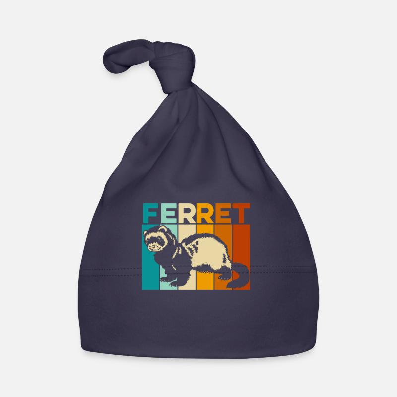 Ferret polecat Organic Baby Cap