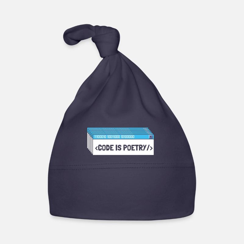 Developer Coder Programmer Poetry Organic Baby Cap