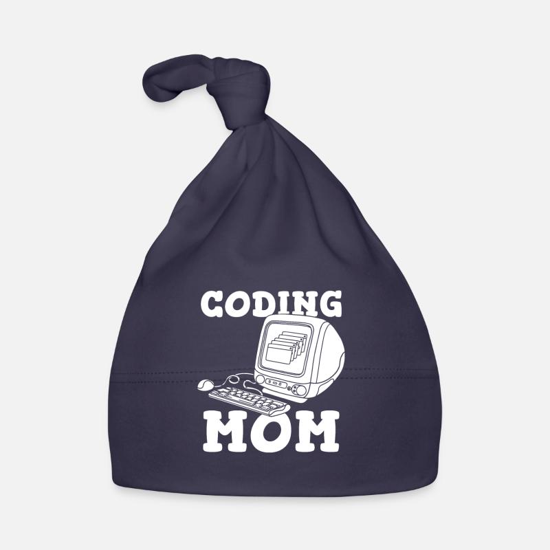Entwickler Coder Programmierer Mutter Baby Bio-Mütze