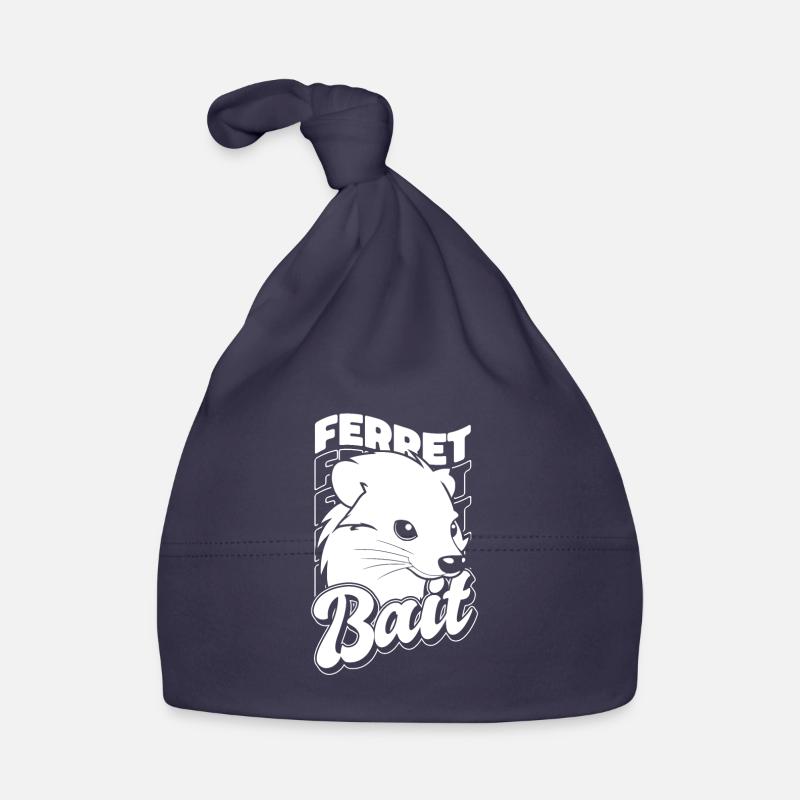 Frettchen Iltis Baby Bio-Mütze