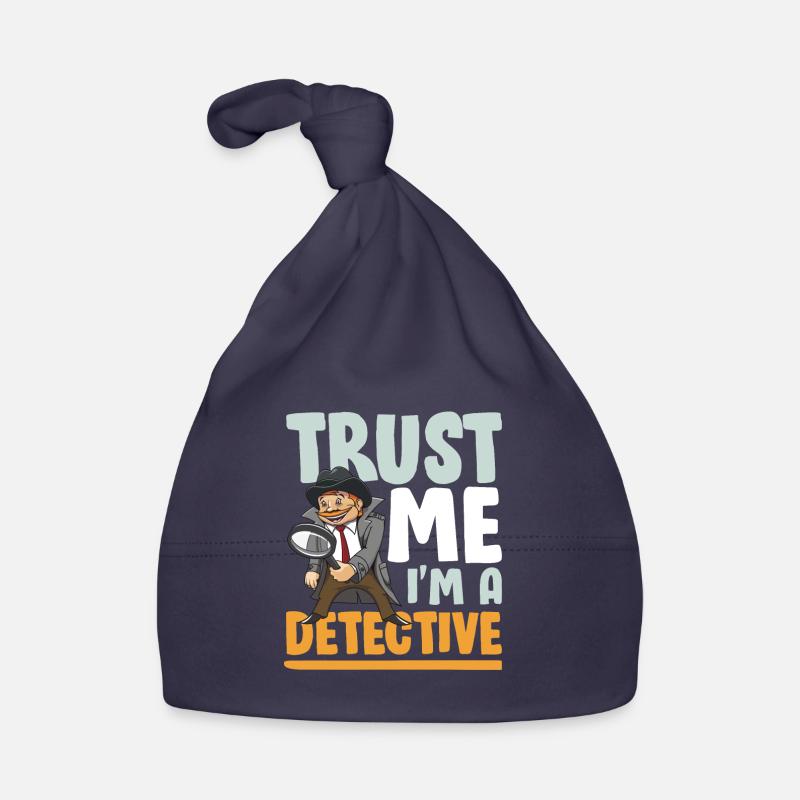 Trust Me I'm A Detective Baby Bio-Mütze