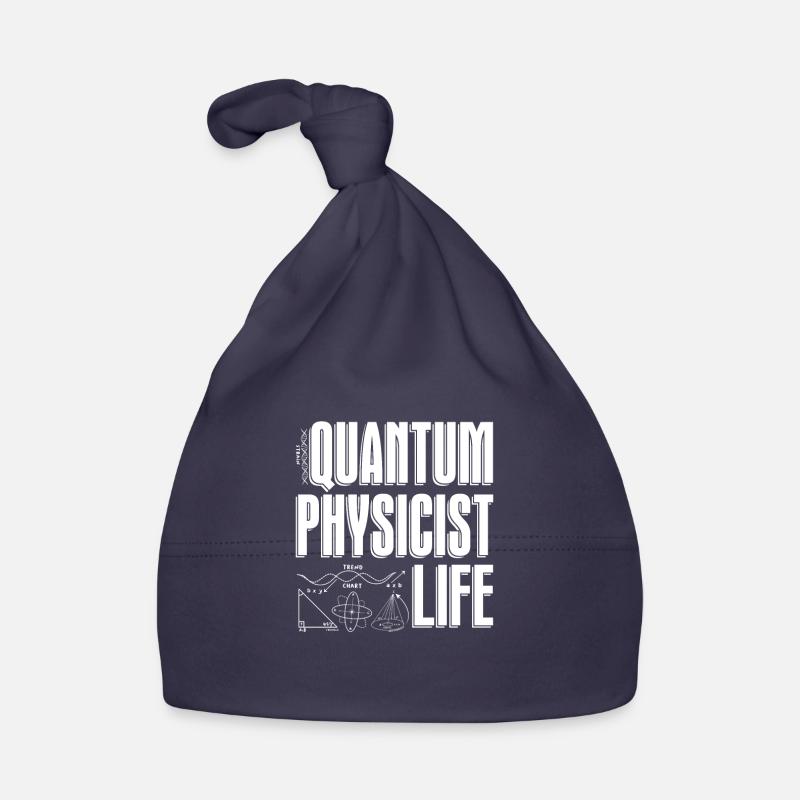Physics Phyker Equation Quantum Physics Organic Baby Cap