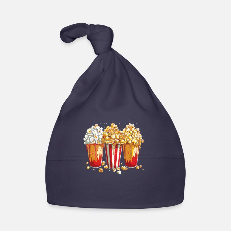 Pop-corn Bonnet bio Bébé