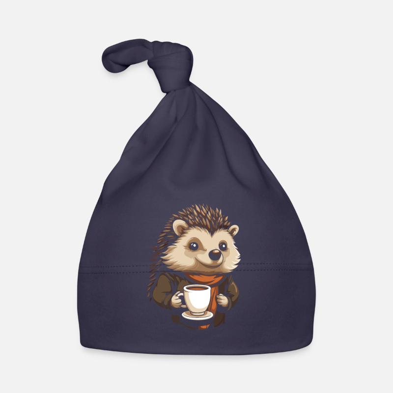 Igel Kaffee Baby Bio-Mütze