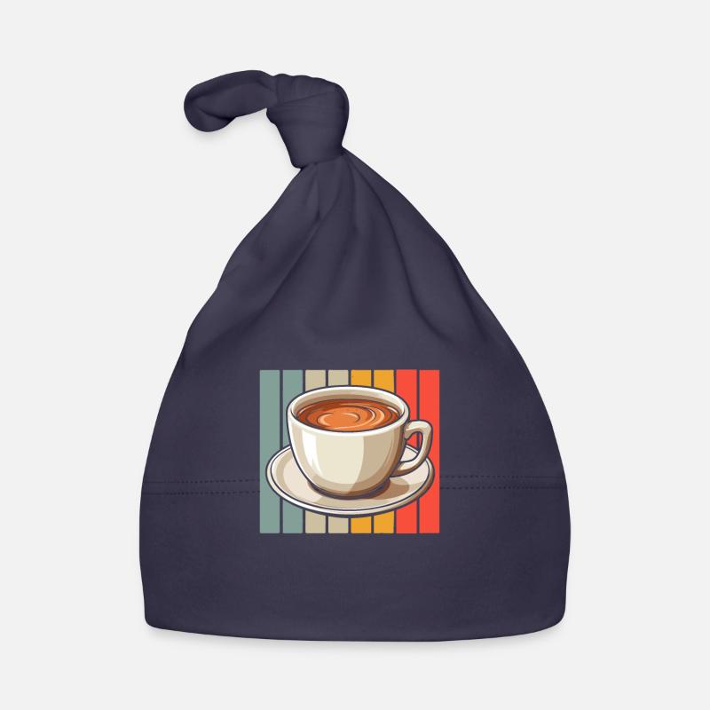 Coffee Cafe Organic Baby Cap