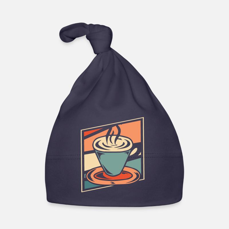 Coffee Cafe Organic Baby Cap