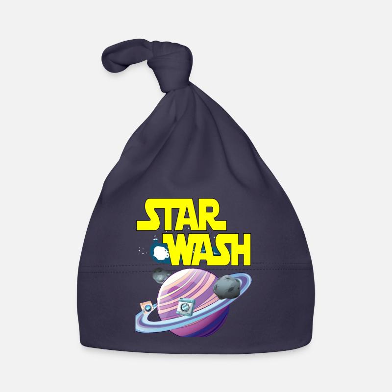 Star Wash - que la mousse soit avec vous Bonnet bio Bébé