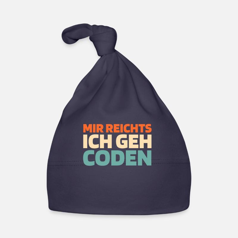 Entwickler Coder Programmierer Baby Bio-Mütze