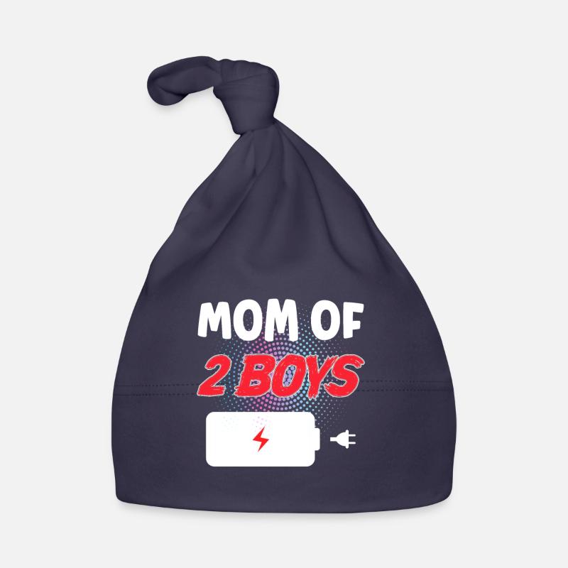 Maman de 2 garçons Bonnet bio Bébé