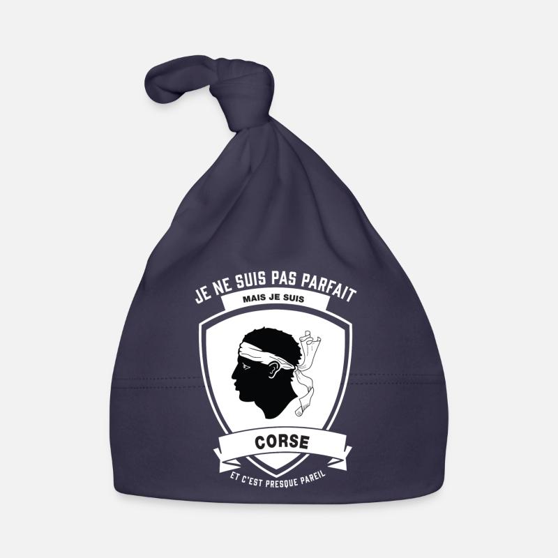 Corse Parfait - Bonnet bio Bébé - marine