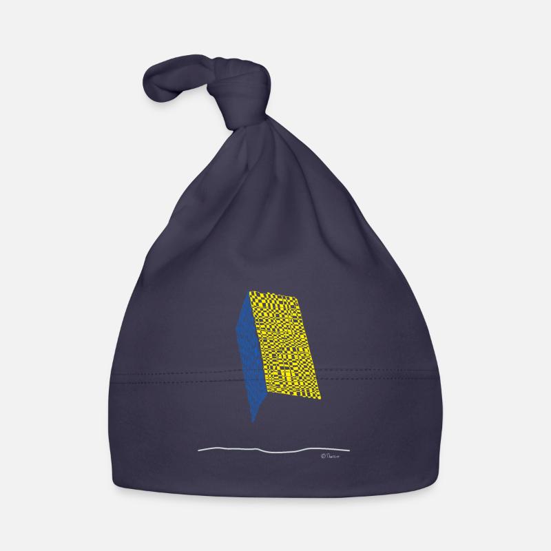 Abstract design graffiti with rough edges Organic Baby Cap