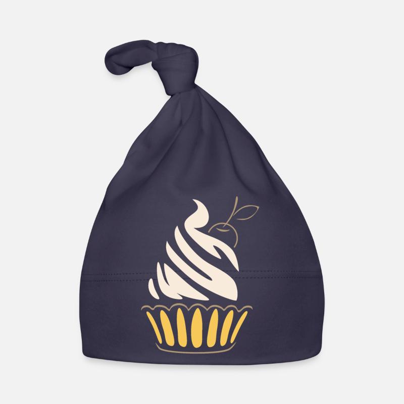 Stylized cupcake Organic Baby Cap