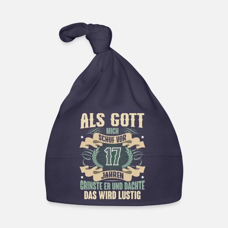 17. Geburtstag Als Gott Mich Schuf Vor Baby Bio-Mütze