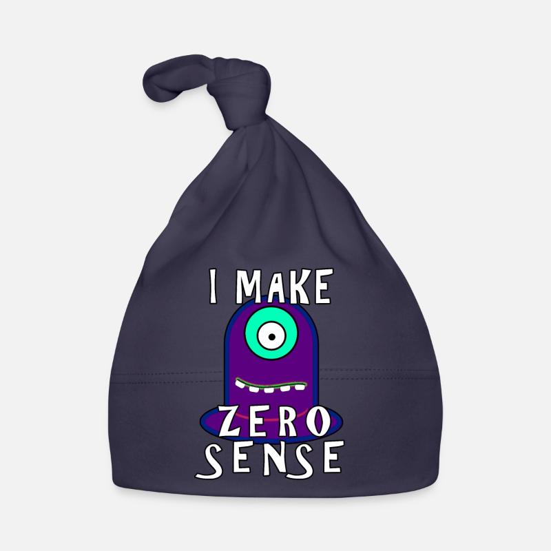 I Make Zero Sense Organic Baby Cap