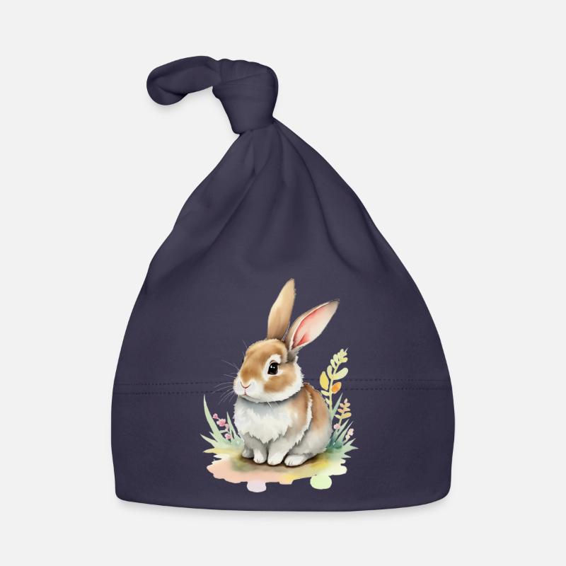 Lapin mignon Bonnet bio Bébé