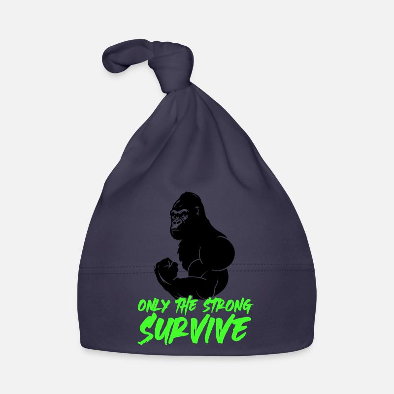 gorilla strong Baby Bio-Mütze