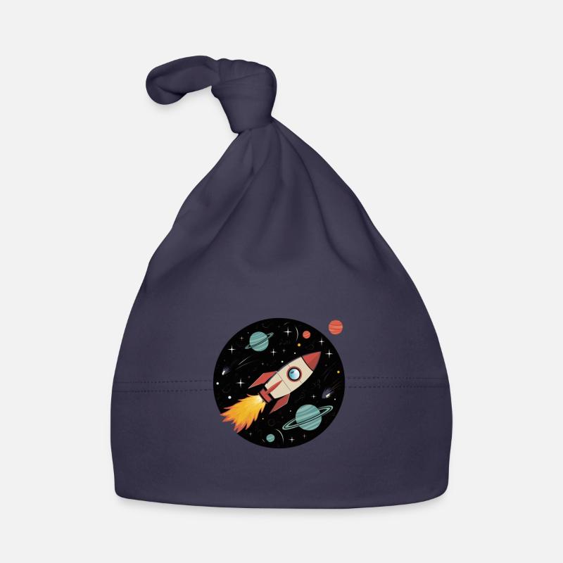 Découvrez l’aventure spatiale infinie Bonnet bio Bébé