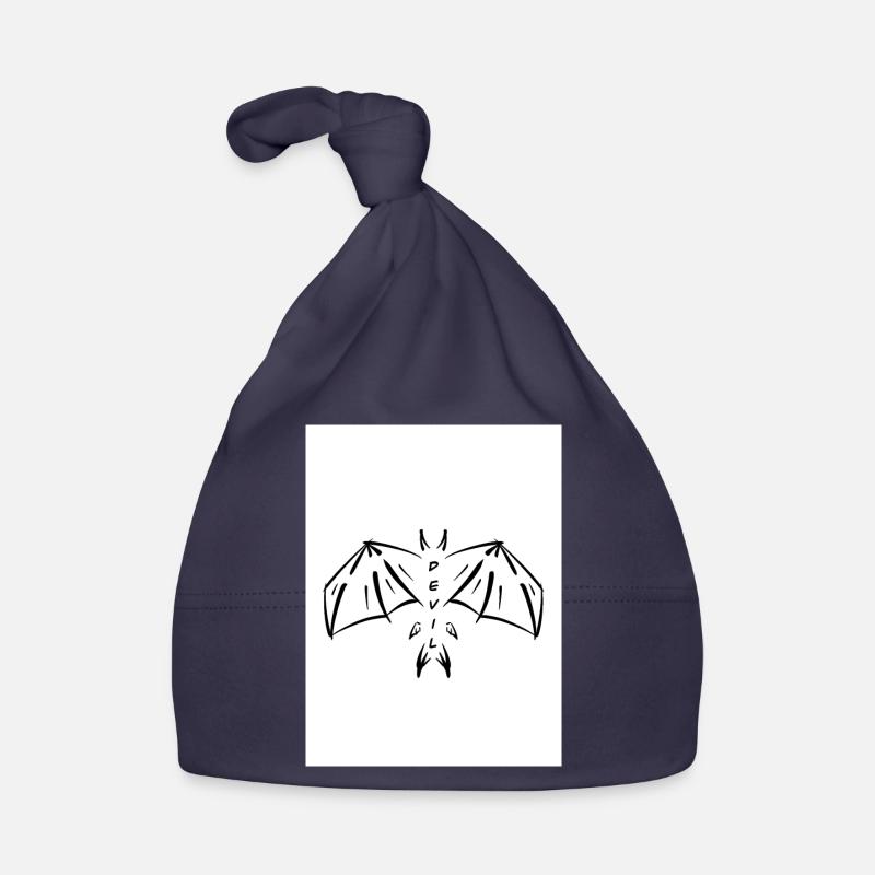Devil Organic Baby Cap