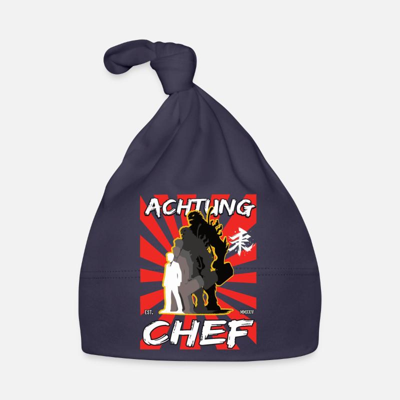 Attention Chef Design - Metamorphosis into a Monster Organic Baby Cap