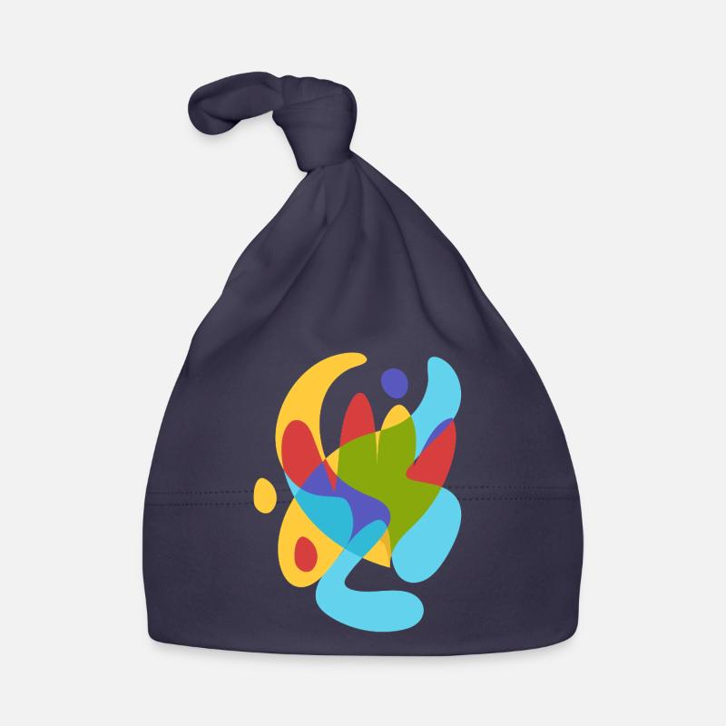Abstrait Flore tropicale d’été Bonnet bio Bébé