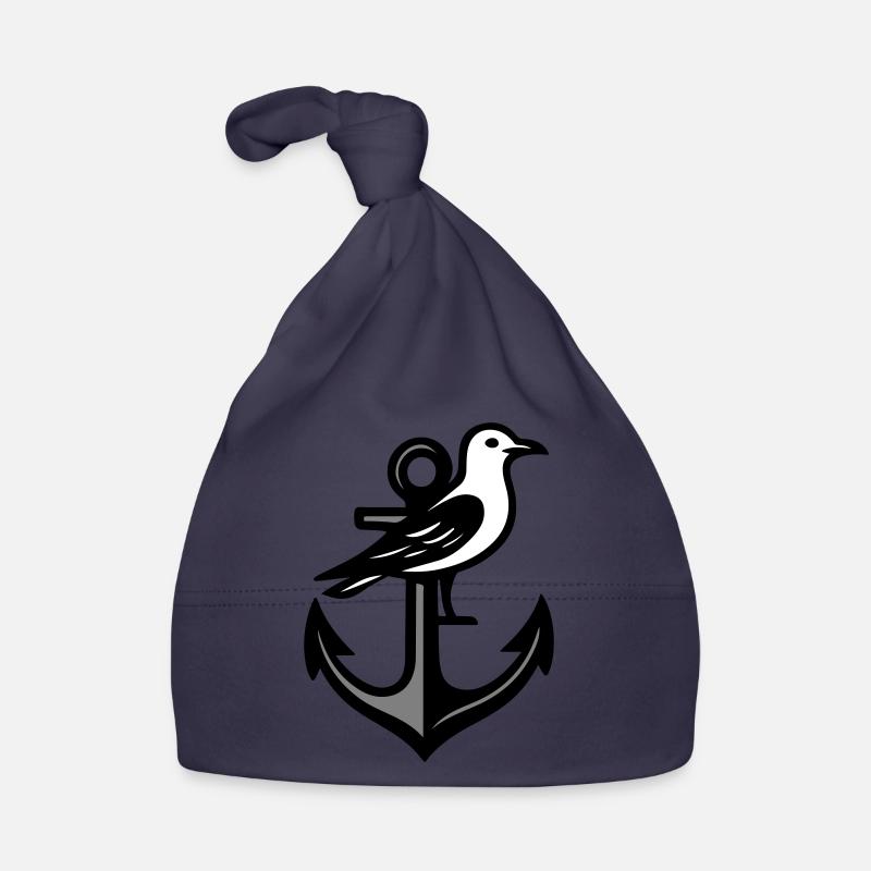 Anker Möwe - Baby Bio-Mütze - Navy