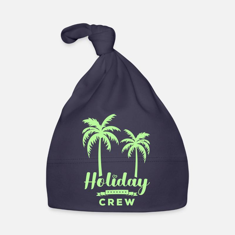 Équipe de vacances Bonnet bio Bébé