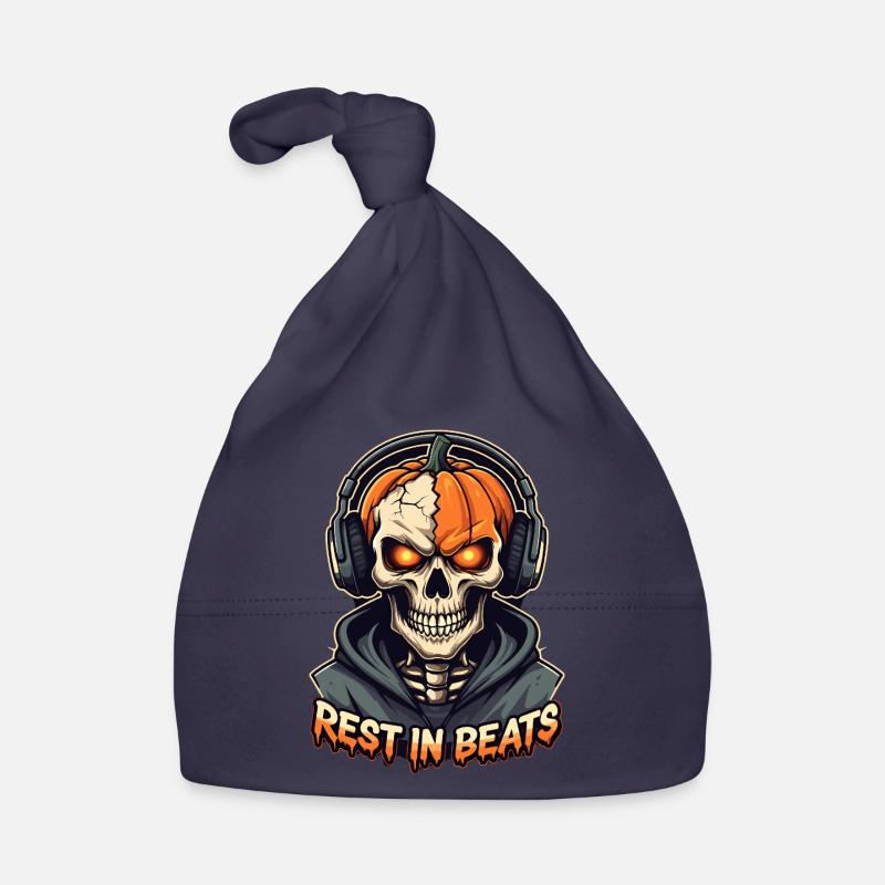 Rest in Beats Skull Kapuzenpullover Baby Bio-Mütze