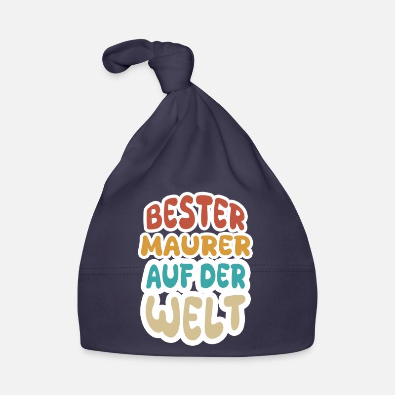 Nomination comme maçon Bonnet bio Bébé