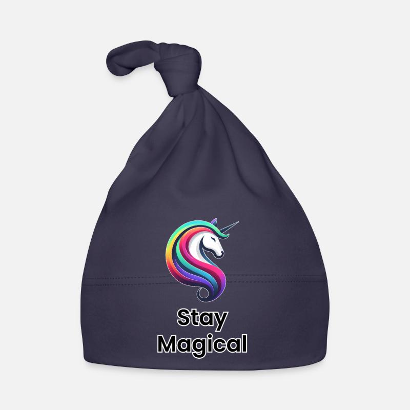 Einhorn Regenbogen – Stay Magical Baby Bio-Mütze
