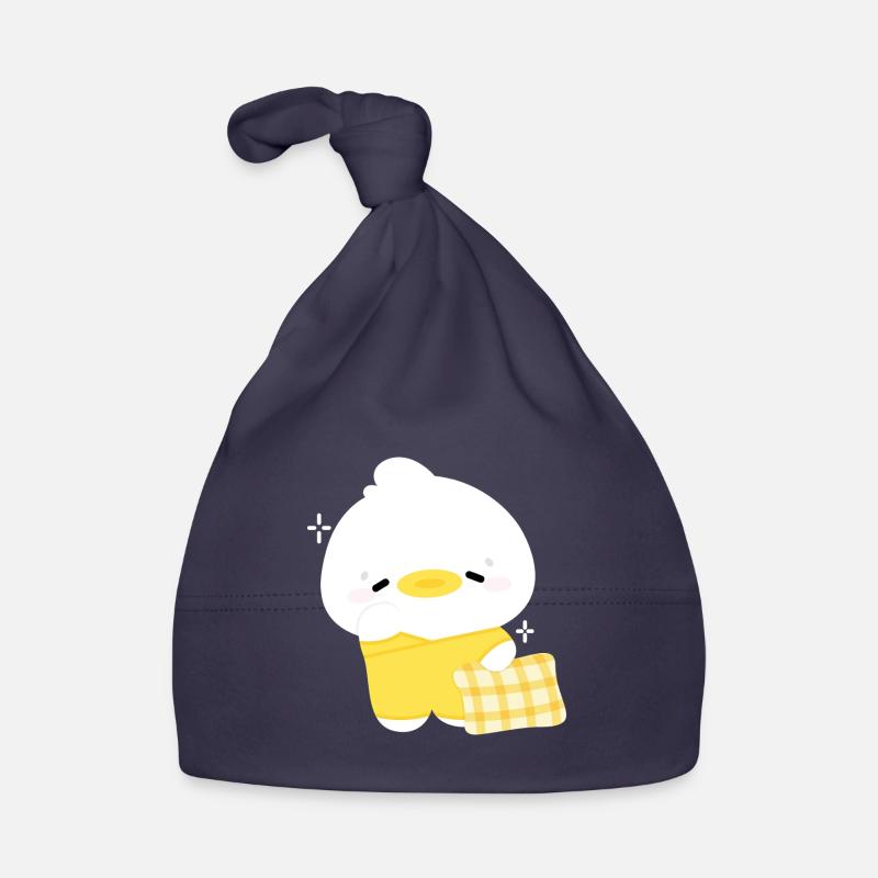 Canard endormi Bonnet bio Bébé