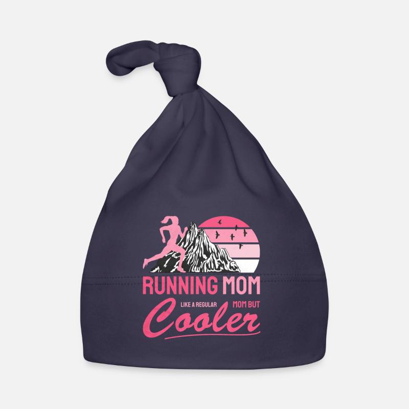 Cadeau de refroidissement de maman de course pour le coureur de maman Bonnet bio Bébé