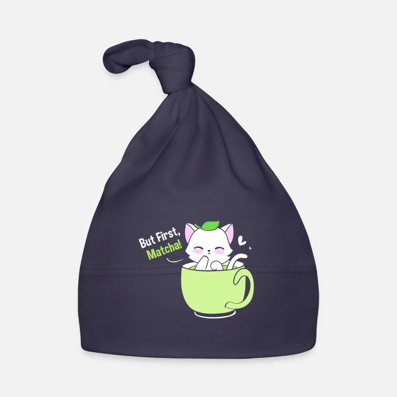 Matcha Tee Baby Bio-Mütze