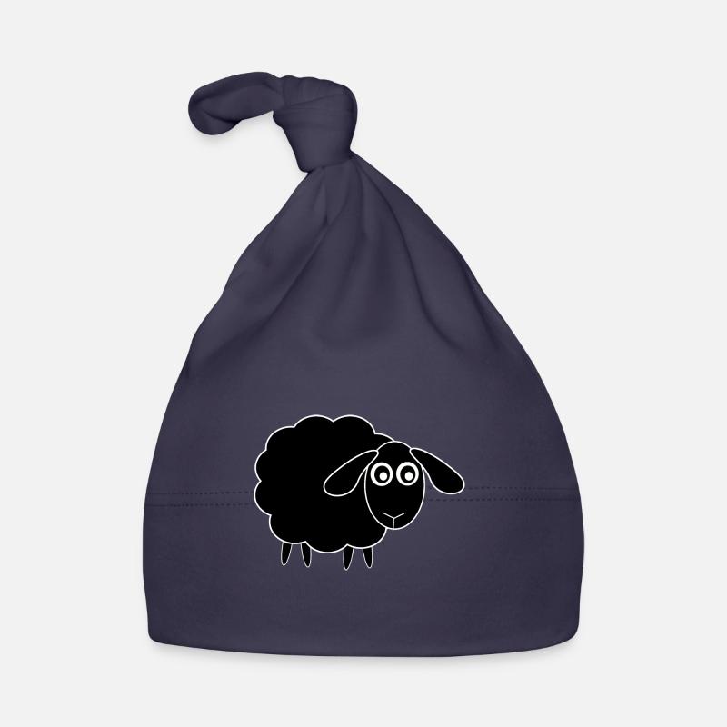 black sheep Organic Baby Cap