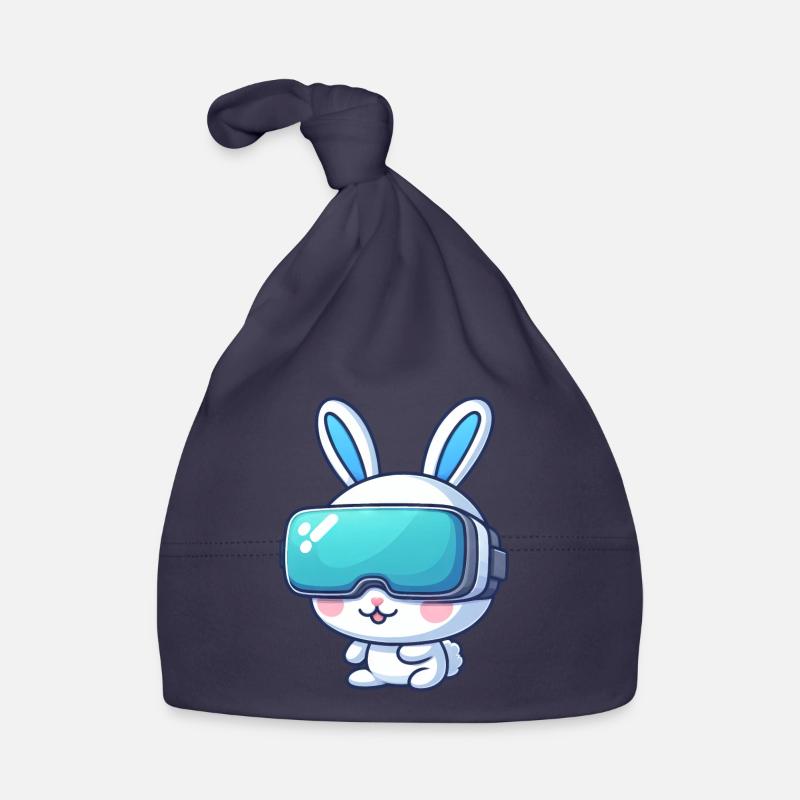 VR Gaming Bunny : Aventures virtuelles Bonnet bio Bébé