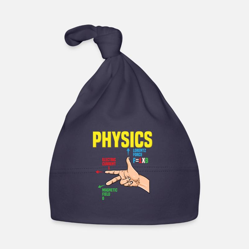 Physics Gang Sign I Right Hand Rule I Lorentz Organic Baby Cap