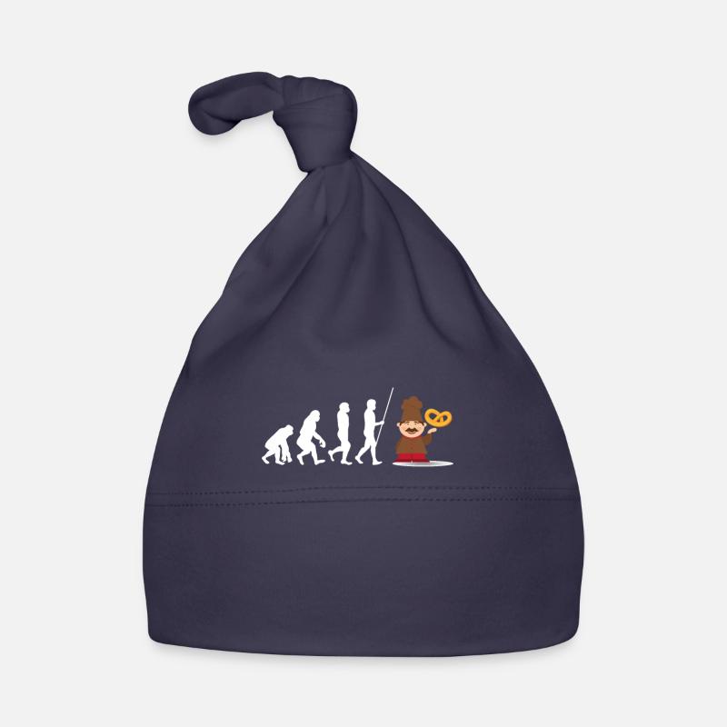 Bretzel Chocolat recouvert De Bretzels Bâtonnets Et - Bonnet bio Bébé - marine