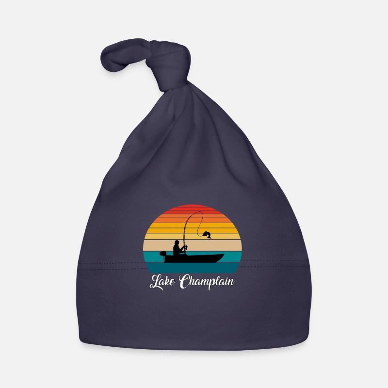 Lieu de pêche du lac Champlain Bonnet bio Bébé