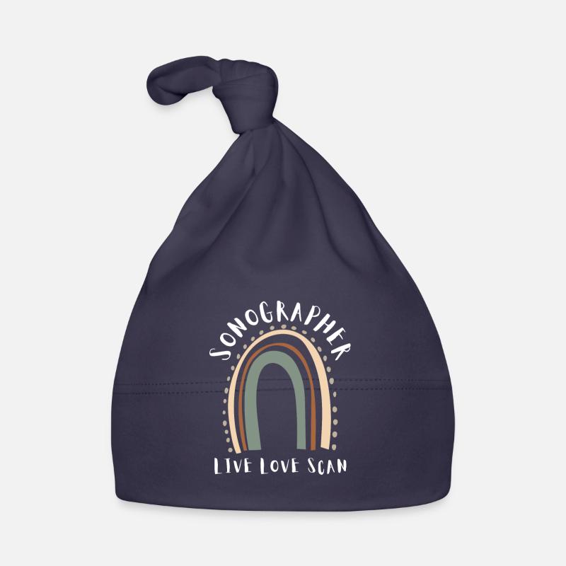 Échographiste Échographie Échographie Échographie - Bonnet bio Bébé - marine