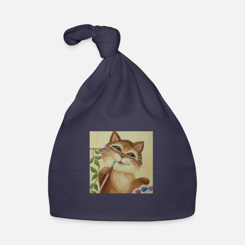 Histoire de l’art du chat Bonnet bio Bébé