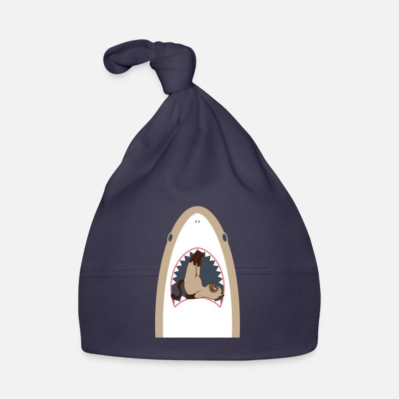 Chat mangeur de requins Bonnet bio Bébé