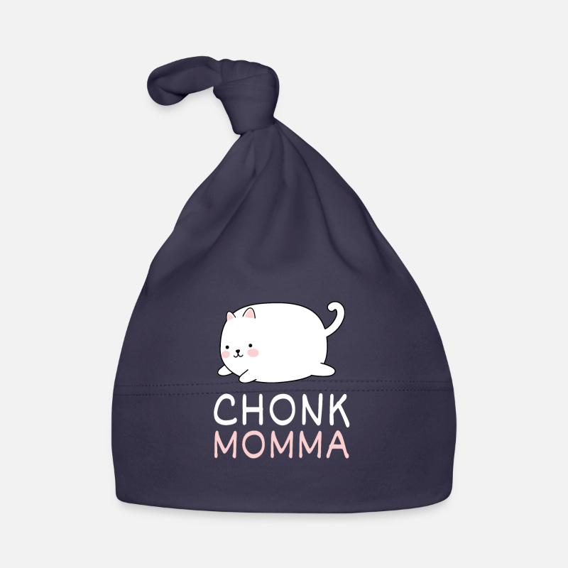 Chonk Cat Obésité Bonnet bio Bébé