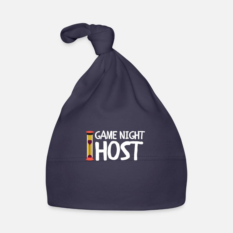 Game Night Host Question Game Night Organic Baby Cap
