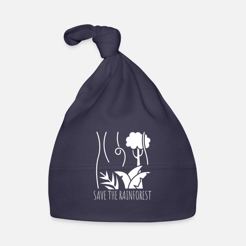 Save The Rainforest Organic Baby Cap