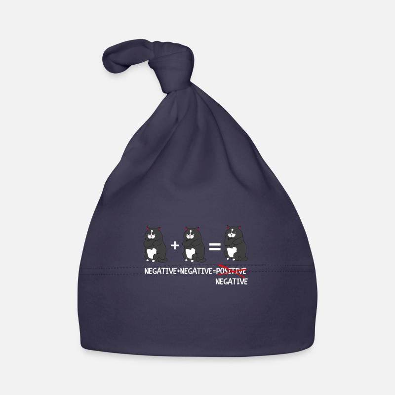 Propriétaire de chat - Mon chat pense que je suis génial Bonnet bio Bébé