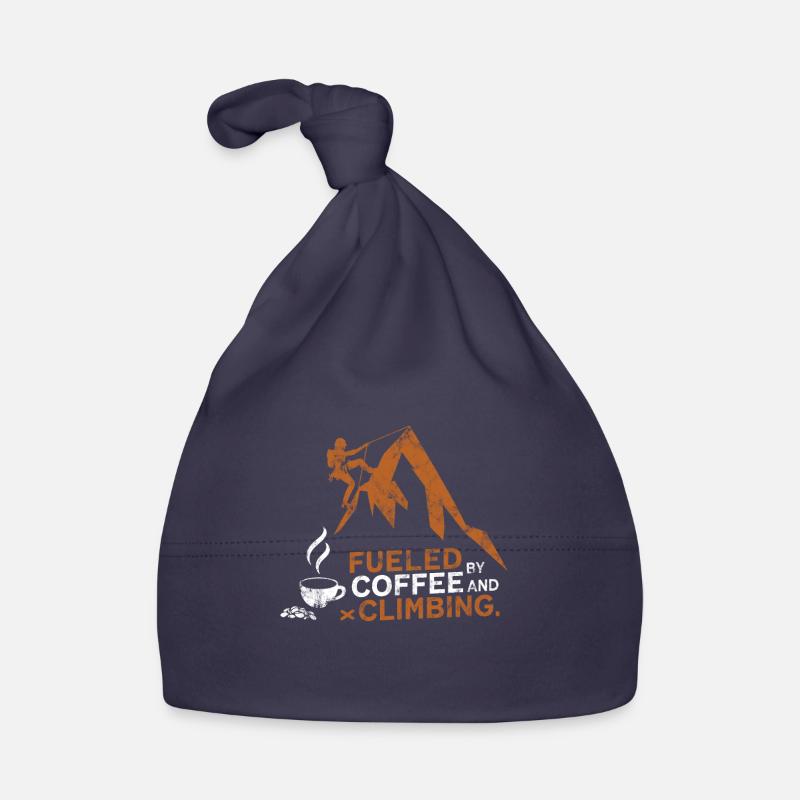 Gestärkt von Kaffee und Climbing Boulder Baby Bio-Mütze