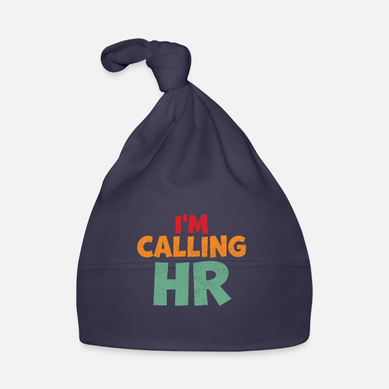 I'm calling HR funny office humor co workers Organic Baby Cap