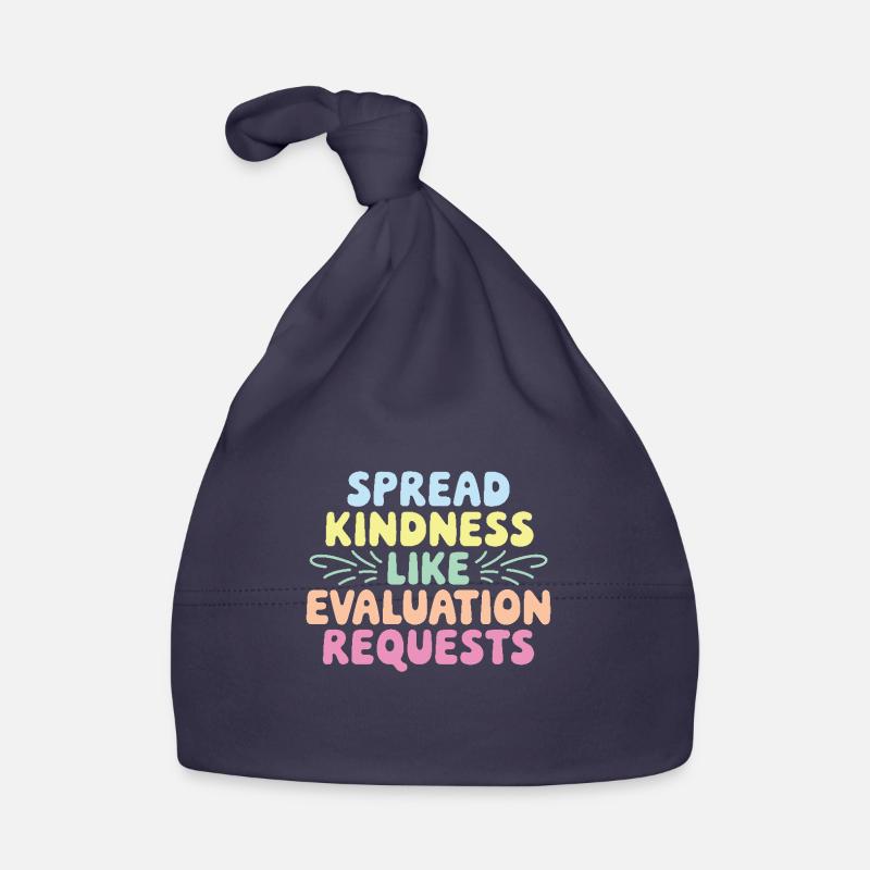 Spread Kindness Like Evaluation Requests Funny Organic Baby Cap